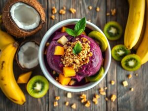 Sorvete Açaí Tropical