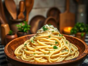 Fettuccine Alfredo dos Sonhos