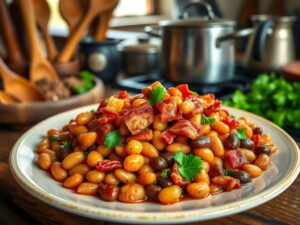 Feijão Tropeiro Mineiro com Toque de Bacon