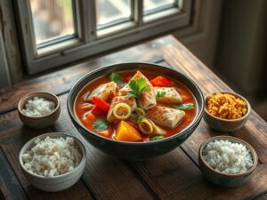 Moqueca de Peixe Nordestina com Toque de Coco